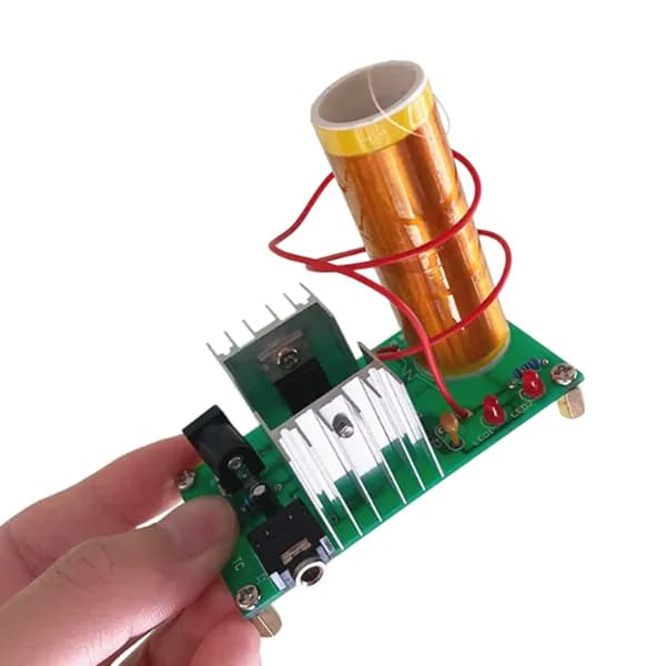 Вокальная радиосистема универсальный Tesla Coil DIY Kit, черный