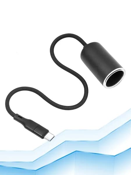 Адаптер USB-C прикуриватель