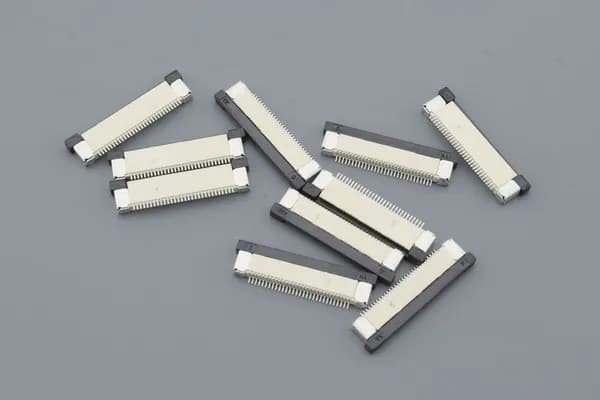Разъем FPC Half Coverage Bottom Contact 0.5K-BX-30PWB 30 pin высота 2мм шаг 0,5мм 10 шт