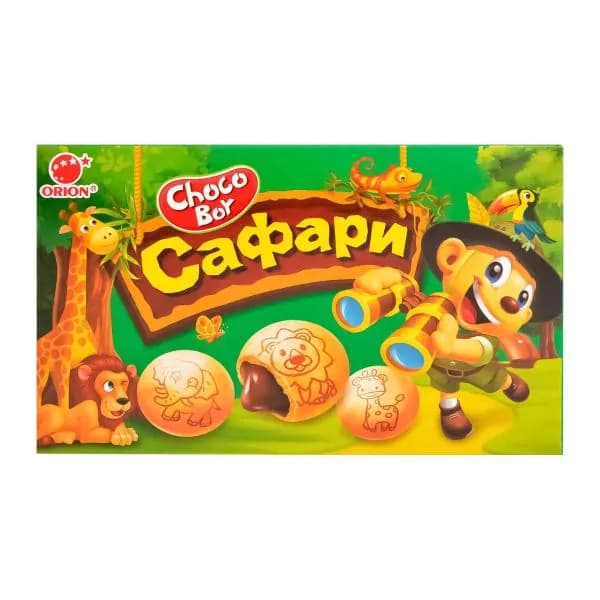Печенье Safari Choco Boy 42г
