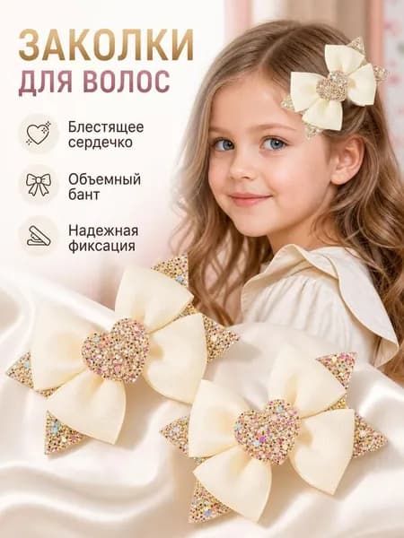 Бант для волос 2 шт.