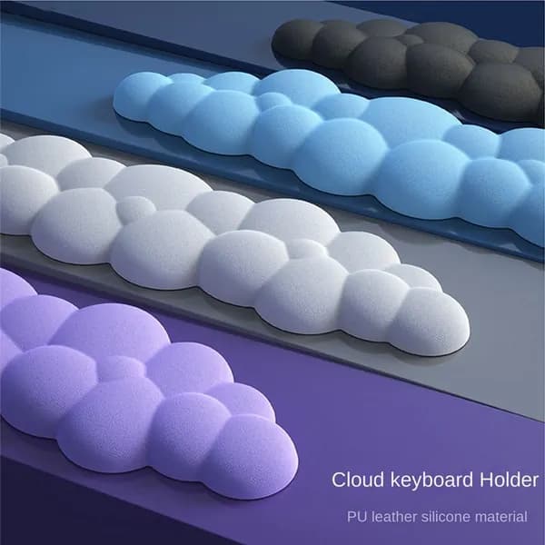 Подушка для поддержки запястья Cloud Keyboard для удобного набора текста, E Short
