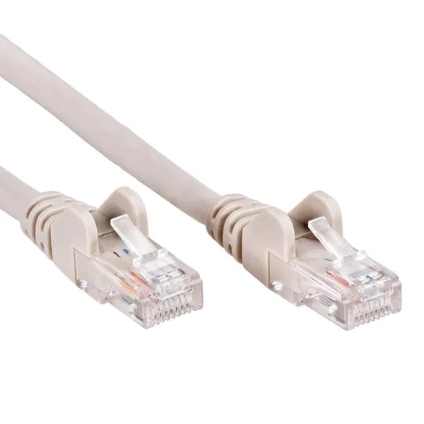 Интернет кабель 3 метра iOpen (7/0.20) UTP категория 6 RJ45 Патч корд LAN сетевой Ethernet патчкорд серый (ANP612B-3M)