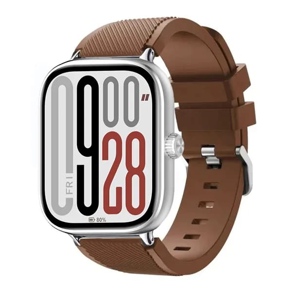 Саржевый силиконовый ремешок для Xiaomi MiBand 9Pro/8Pro, Удобный спортивный ремешок для Redmi Watch 5/4, Легкий