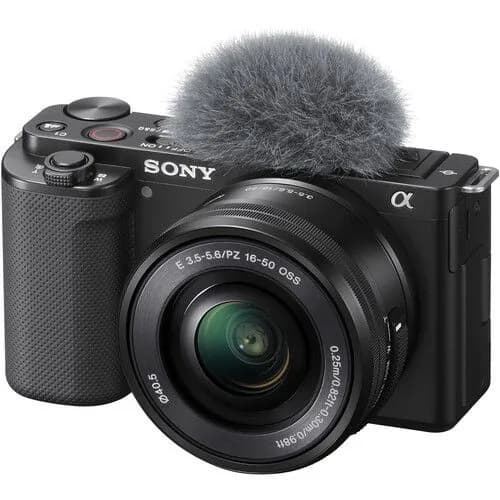 Sony Цифровой фотоаппарат SONY   ZV-E10   KIT  16-50     BLACK, черный