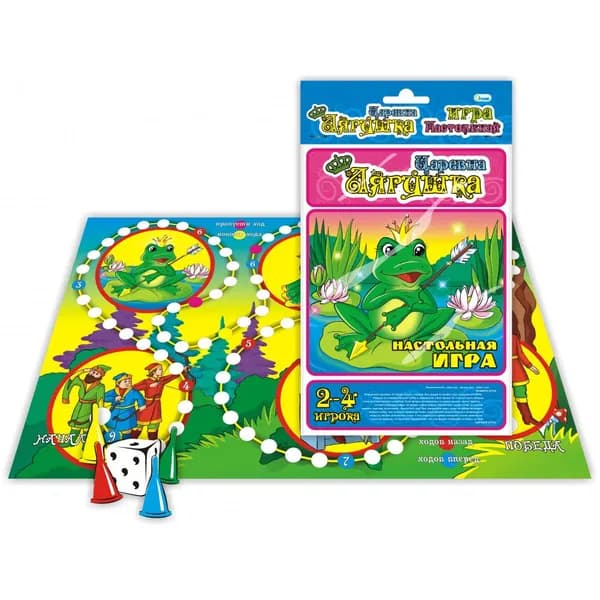Настольная игра-ходилка "Царевна Лягушка"