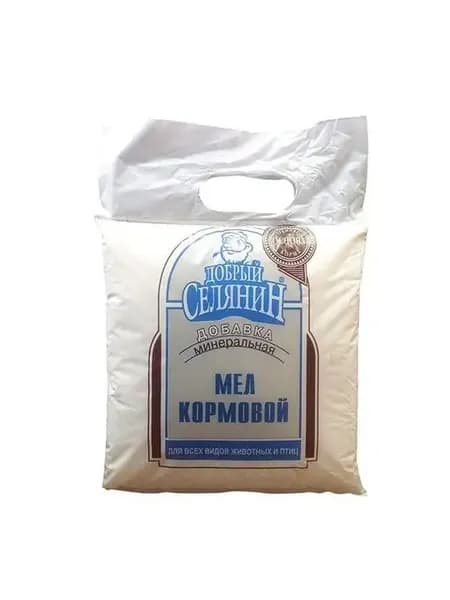 Мел кормовой 3 шт. по 1 кг