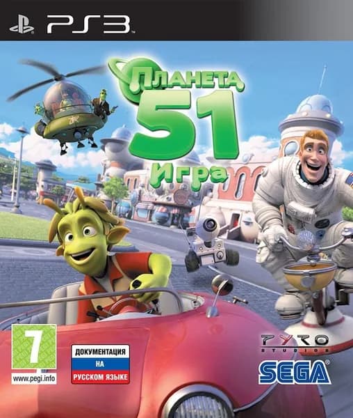 Игра Планета 51 (PlayStation 3, Английская версия)