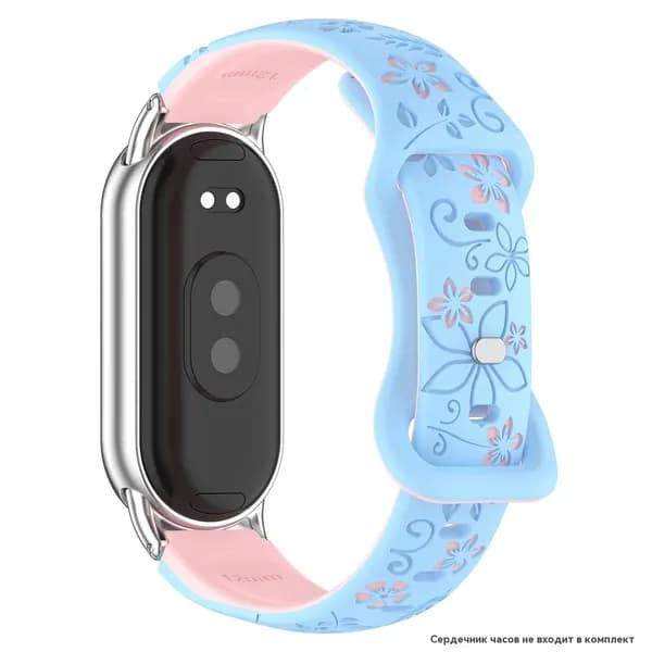 двухцветный силиконовый ремешок для Xiaomi MiBand 10/9, спортивный водонепроницаемый ремешок для Xiaomi Band 8