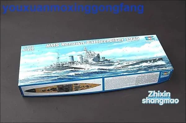 Trumpeter 1/700 05765HMS Линейный крейсер Слава 1945Корабль