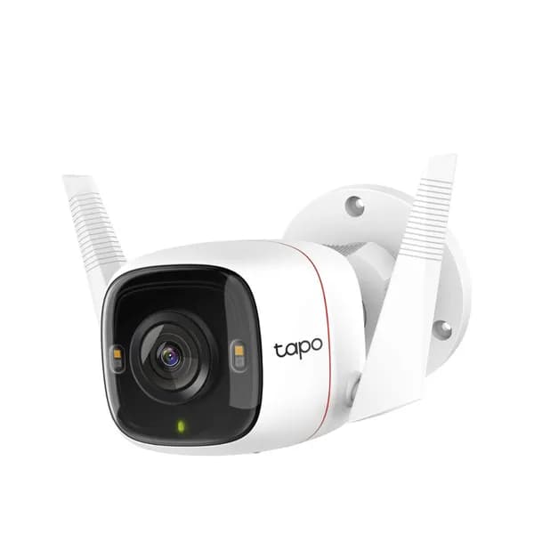 Умная Wi-Fi камера TP-Link Tapo C320WS, уличная, 4Мп, ночное видение, голосовое управление, обнаружением движения