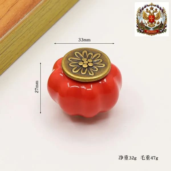Декор для мебели 2.7х3.3 см, 1 шт.