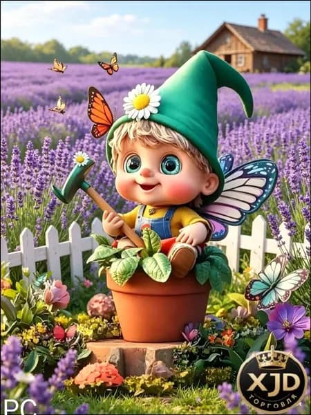 Фигурка садовая