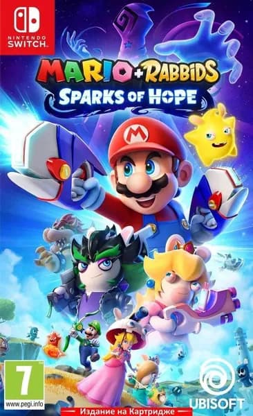 Игра Mario + Rabbids: Sparks Of Hope (Nintendo Switch, Русская версия)