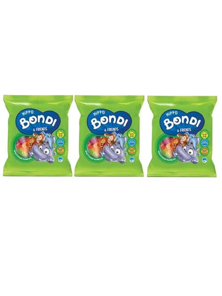 HIPPO BONDI & FRIENDS Жевательный мармелад, 30 гр, 3 уп /