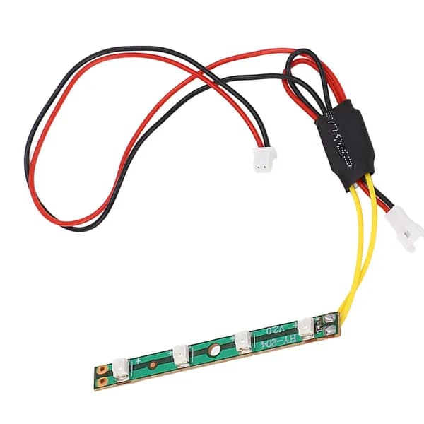 7,4 В RC Light Bar Красное освещение Высокая яркость 4 бусины Длина 51 мм для SCY 16103 1/16 RC Cars
