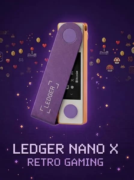 Аппаратный криптокошелек Ledger Nano X Retro Gaming