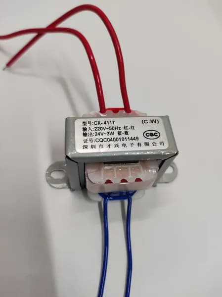 Понижающий трансформатор CX-3W, 220В на 24В (2 вывода), 3Вт