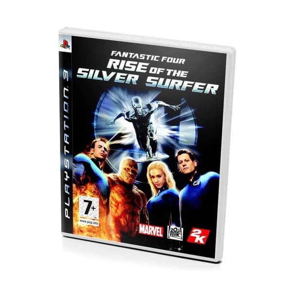 PS3 игра Fantastic Four The Rise of the Silver Surfer