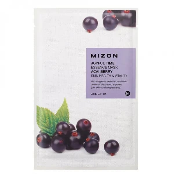 Тканевая маска для лица MIZON с экстрактом ягод асаи 1 шт.