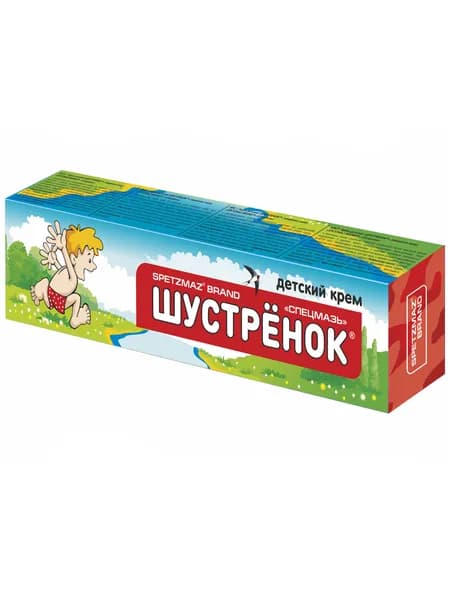 Крем детский "ШУСТРЁНОК " "SPETZMAZ BRAND " "Спецмазь"