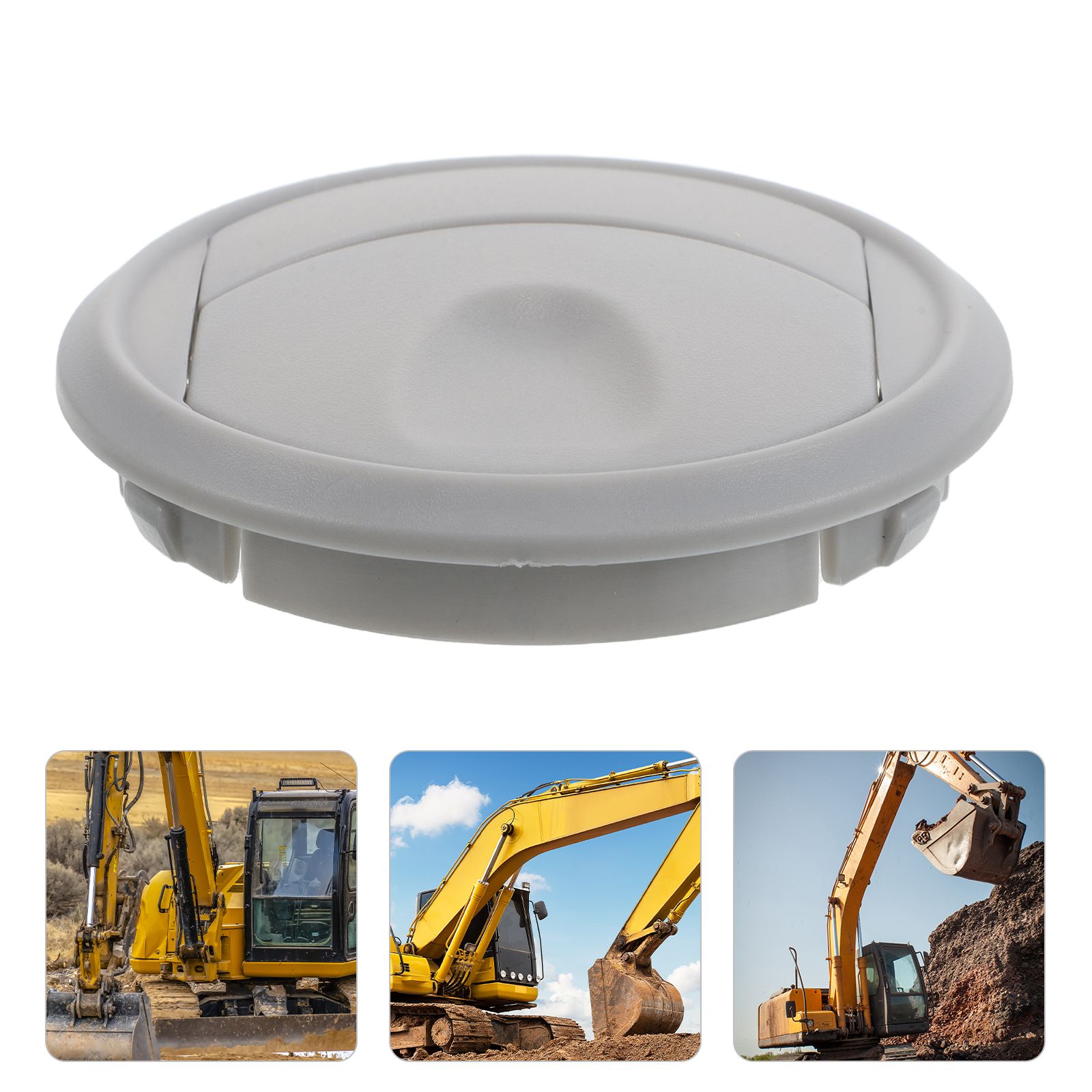 Воздуховод пластиковый бежевый для кондиционера экскаватора doosan dx55 dx60-9c для кабины