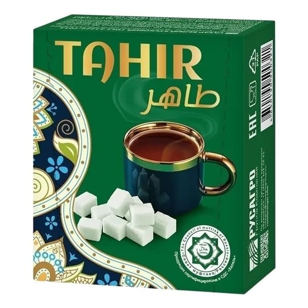 Сахар Русагро Tahir белый кусковой Халяль 500 г