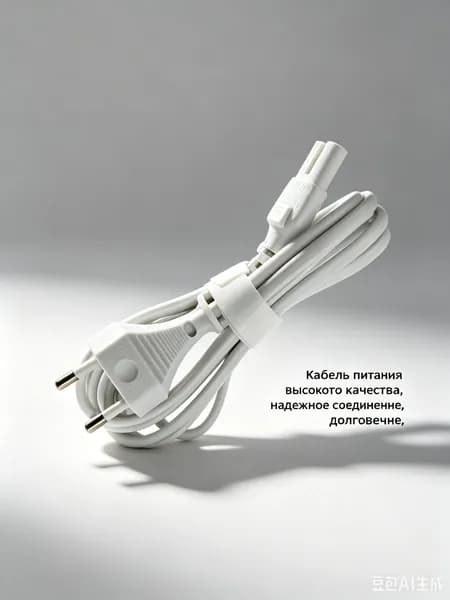 Сетевой кабель, кабель питания для док-станции робот пылесоса.