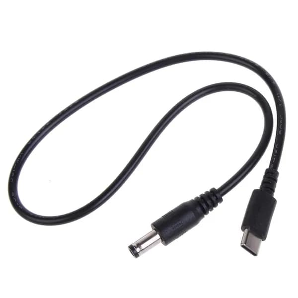 Кабель питания PD-Trigger TypeC 5.5x2.1 мм, - 12V