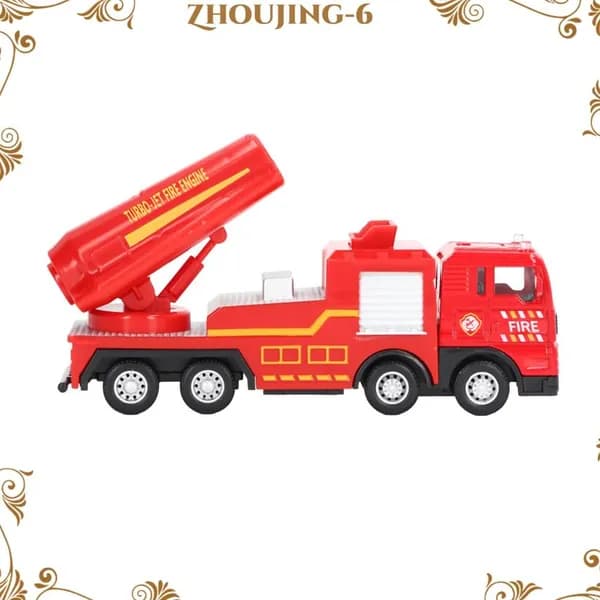 Игрушка Пожарная машина Турбореактивная пожарная машина (коробка с одним окном)