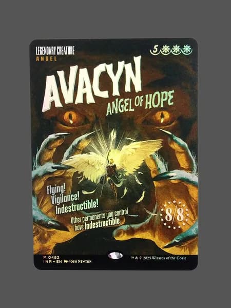 Фольгированная (Foil) прокси-карта TCG/MTG Proxy: Avacyn, Angel of Hope #482