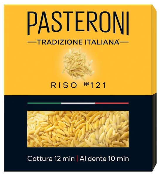 Макаронные изделия Pasteroni Riso №121 рис, 400 г x 1 шт