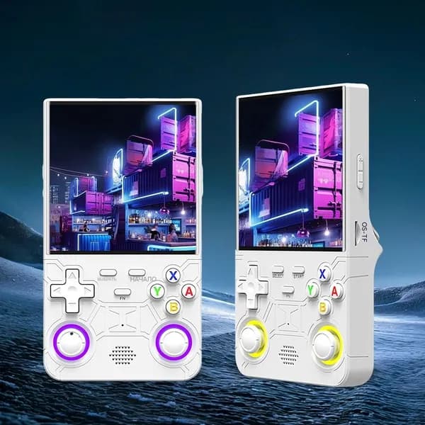 Портативная игровая консоль R36 Ultra с 4-дюймовым IPS-экраном и 128 ГБ флеш-памяти