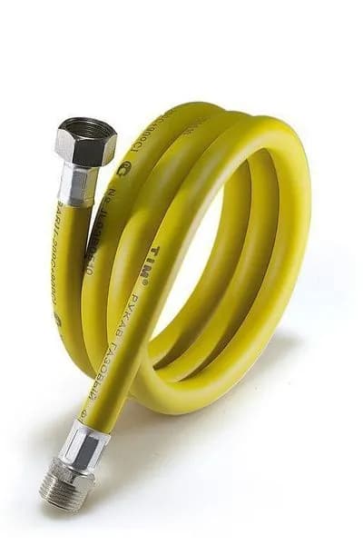 TIM Шланг, подводка для газовых систем 1/2" 0.6м Гайка-гайка