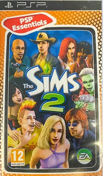 Игра The Sims 2 Essentials PSP Диск на PS Portable