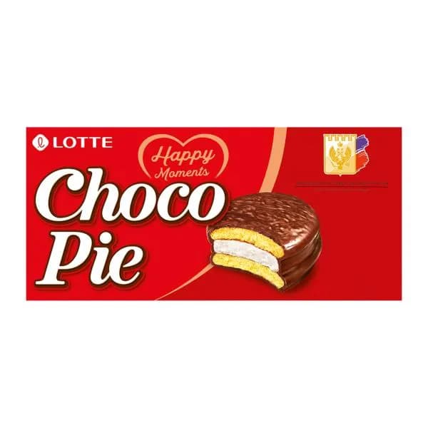 Печенье Lotte в глазури Choco Pie 168г
