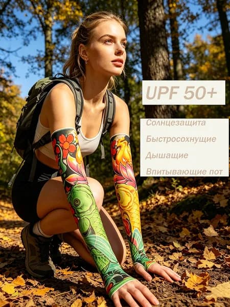 Спортивный компрессионный нарукавник