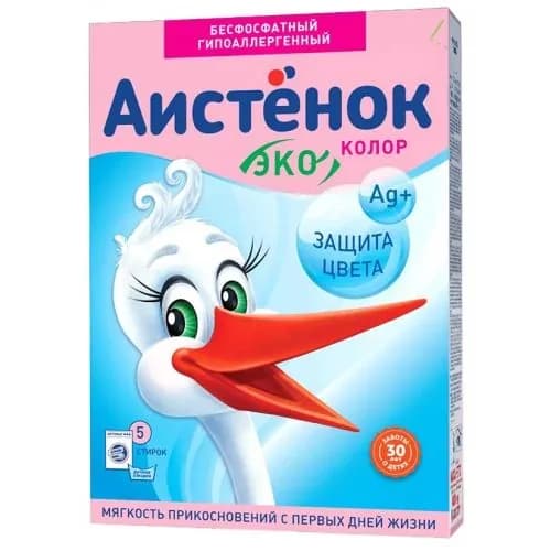 Аистенок Стиральный порошок Колор, 400 г