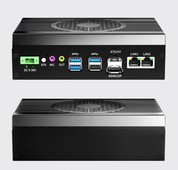 Мини-ПК I3-1215U мини ПК COM-порта нет (Intel Core i3-1215U, RAM Отсутствует, Intel Graphics, Windows), 中国, черный матовый
