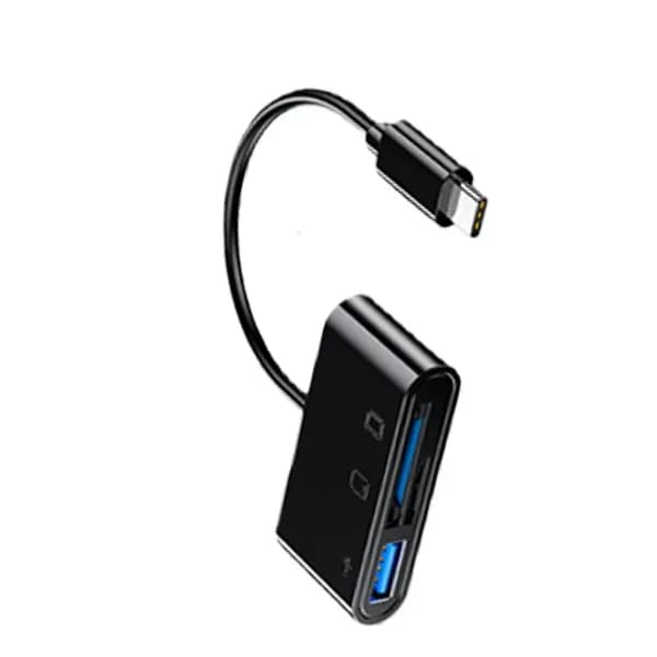 Устройство чтения карт USB C Card Reader 3 в 1 для одновременного считывания Аксессуаров