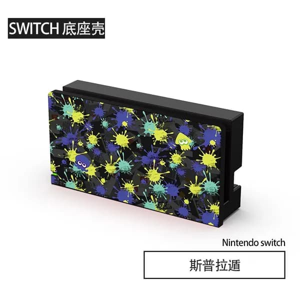 Чехол Sprouton 3 Switch Nintendo с мягким корпусом, защитный с карманом для карт, базовый корпус NS OLED цветного корпуса
