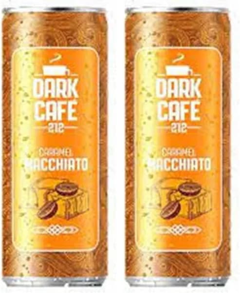 Dark Cafe Холодный Кофе Маккиато, 250 мл, Упаковка из 2 штук Идеальный Выбор для Любителей Освежающего Кофе на Молочной Основе. Насладитесь Насыщенным Вкусом и Ароматом в Любое Время. Удоб