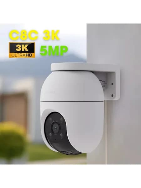 IP камера видеонаблюдения EZVIZ C8C 3K (4мм) 5 МП поворотная Wi-Fi камера c распознаванием людей