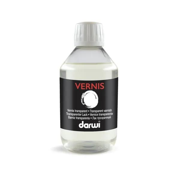 Лак DARWI VERNIS SATINE (Сатиновый) финишный живописный на основе растворителя 250 мл