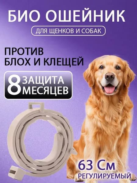 Ошейник от блох и клещей для кошек 1шт