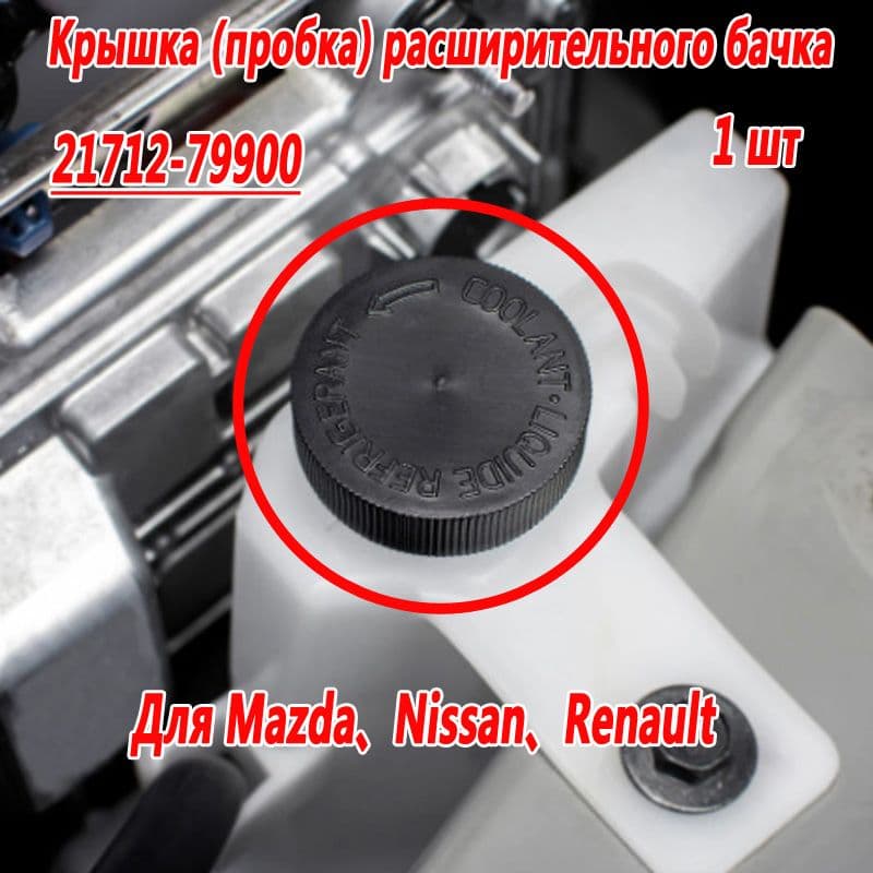 Крышка (пробка) расширительного бачка Для Mazda Nissan Renault 21712-79900