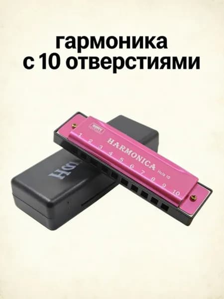 гармоника с 10 отверстиями