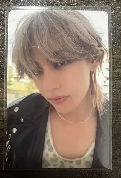 Карта BTS V, TaeHyung фотокарта