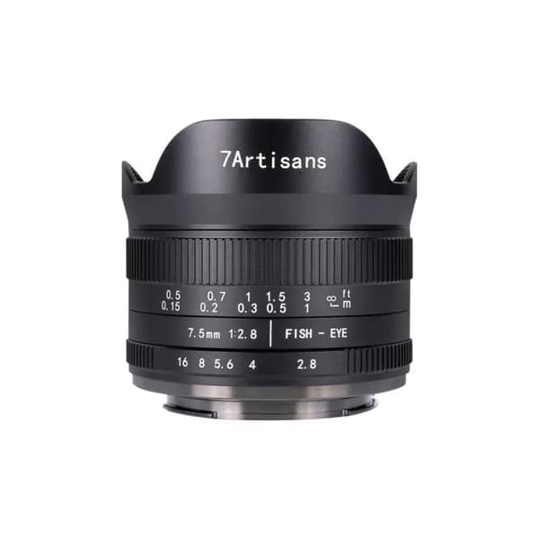 Объектив 7Artisans 7.5mm F2.8 II Fisheye Micro 4/3