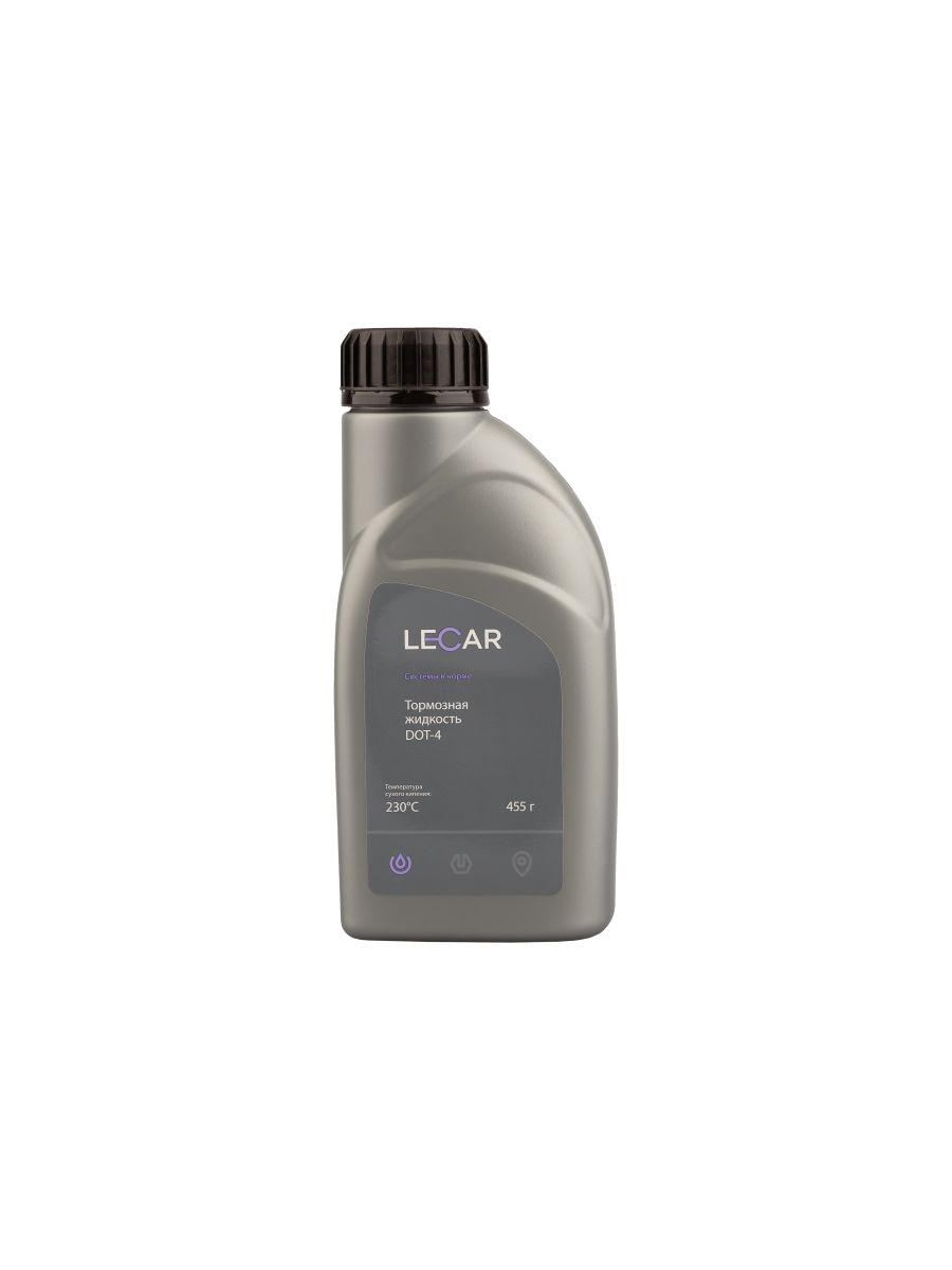 Жидкость тормозная DOT 4 (LECAR) 0,455л
